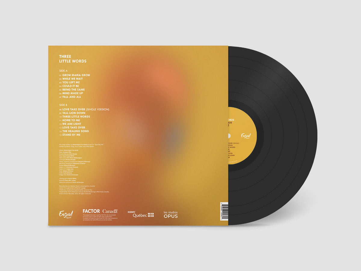 Dominique Fils-Aimé - Three Little Words - Vinyle