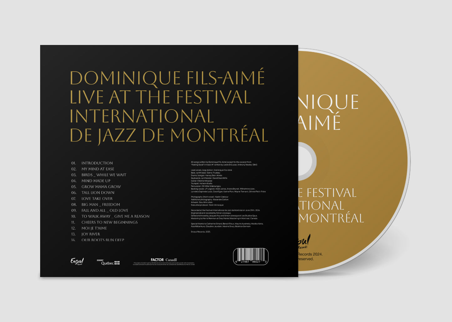 Dominique Fils-Aimé - Live At The Montreal International Jazz Festival - CD