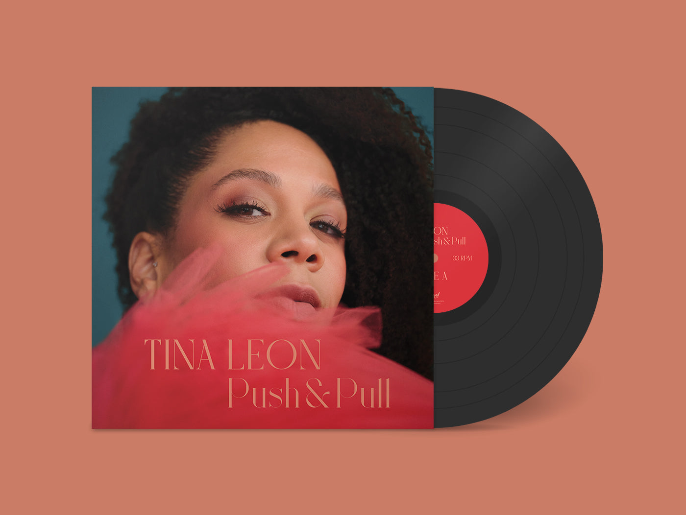 Tina Leon - Push & Pull - 12" Vinyl LP (33 RPM)